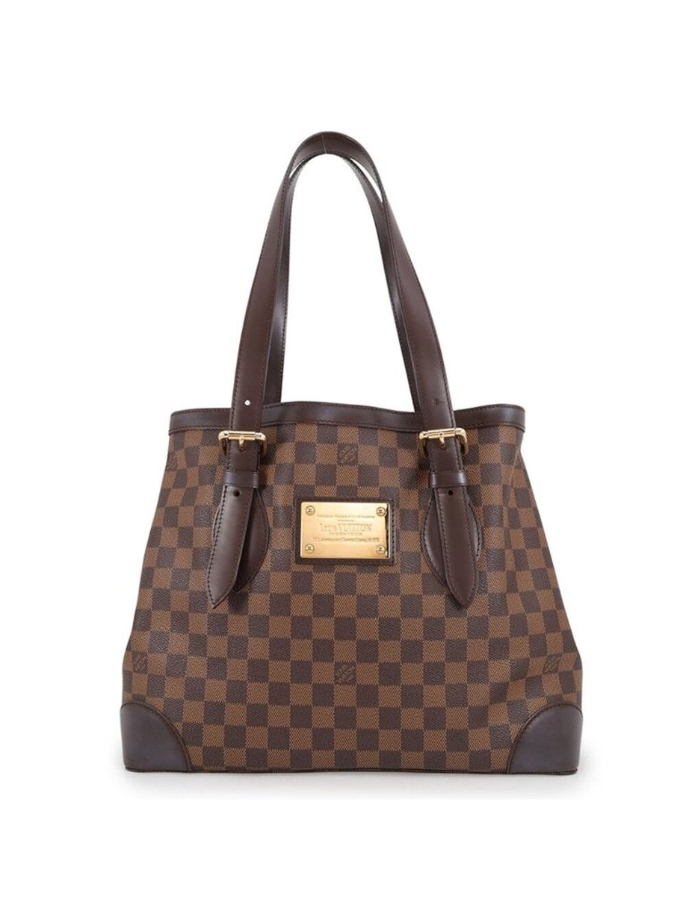 Louis Vuitton Shoulder Bag Damier Ebene Hampstead MM